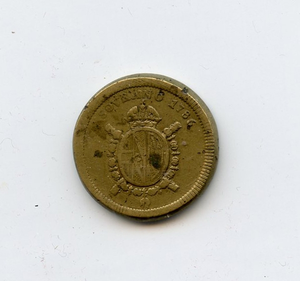 MILANO, Giuseppe II (1780-1790) Peso "Sovrano 1786" (Sovrana 1786-1790) - Clicca l'immagine per chiudere